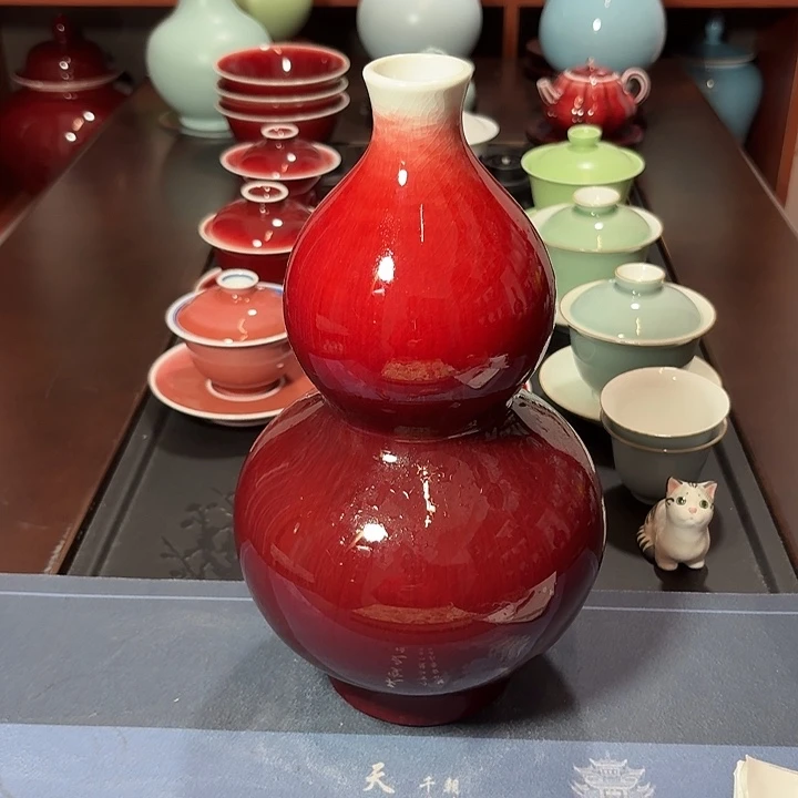 陶瓷景德镇高温陶瓷花瓶微瑕