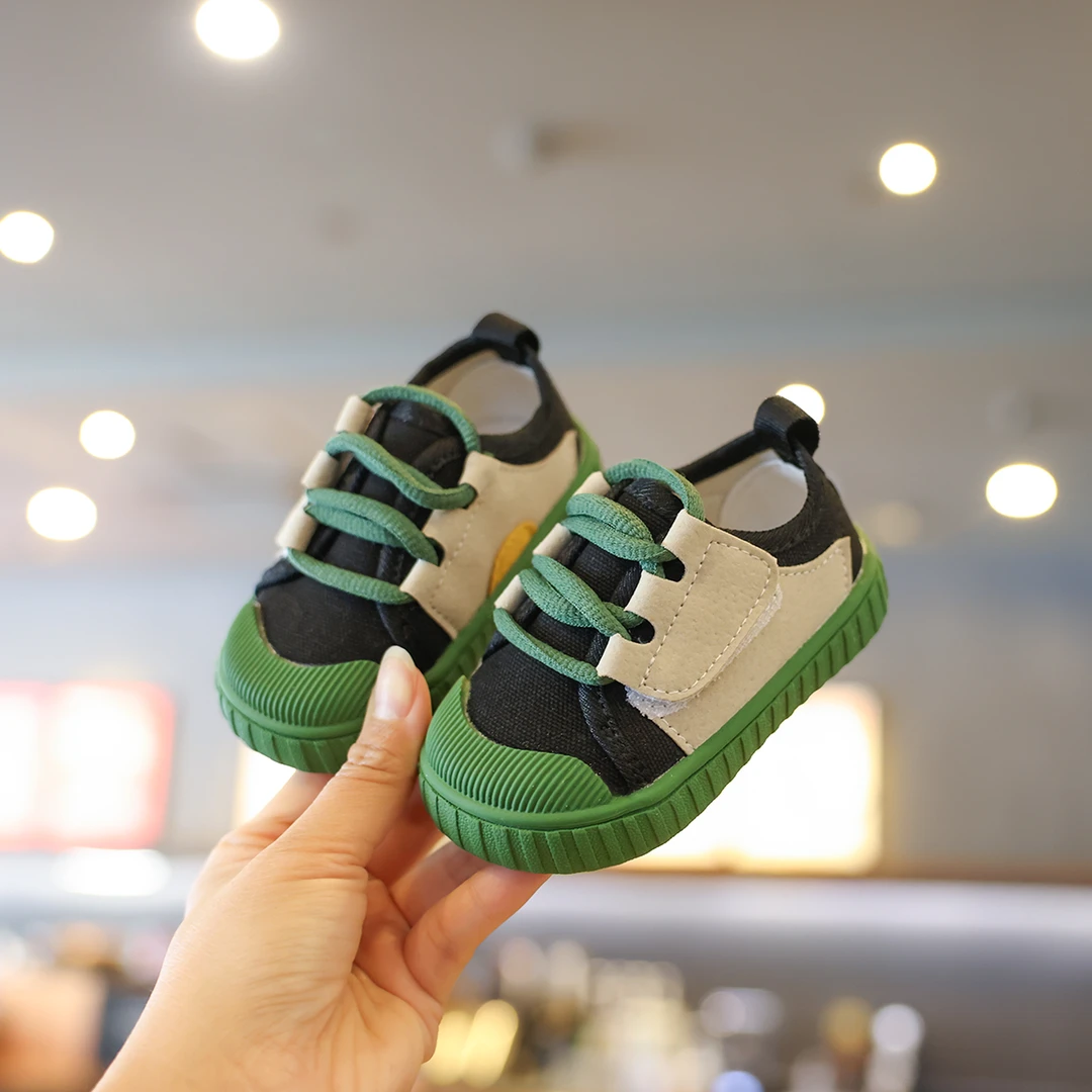 男宝宝学步鞋软底婴儿鞋子0一3岁小童帆布鞋男童板鞋婴幼儿鞋女宝