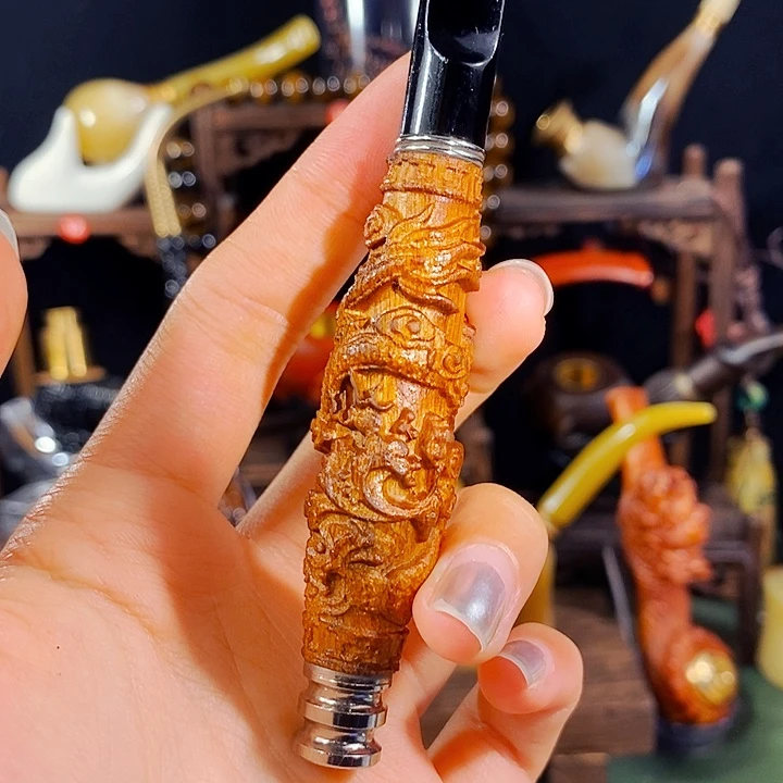 金丝楠木烟斗烟嘴