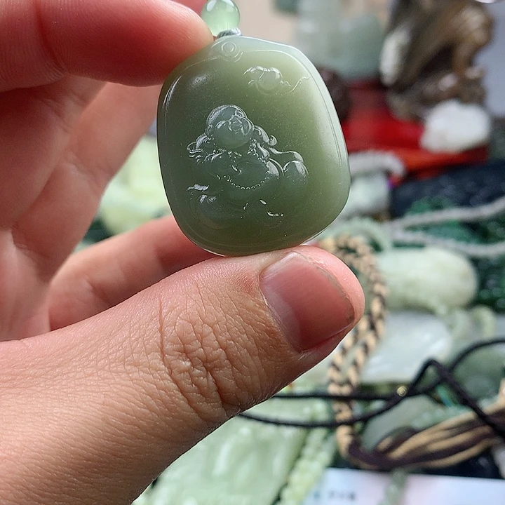 未镶嵌和田玉挂件