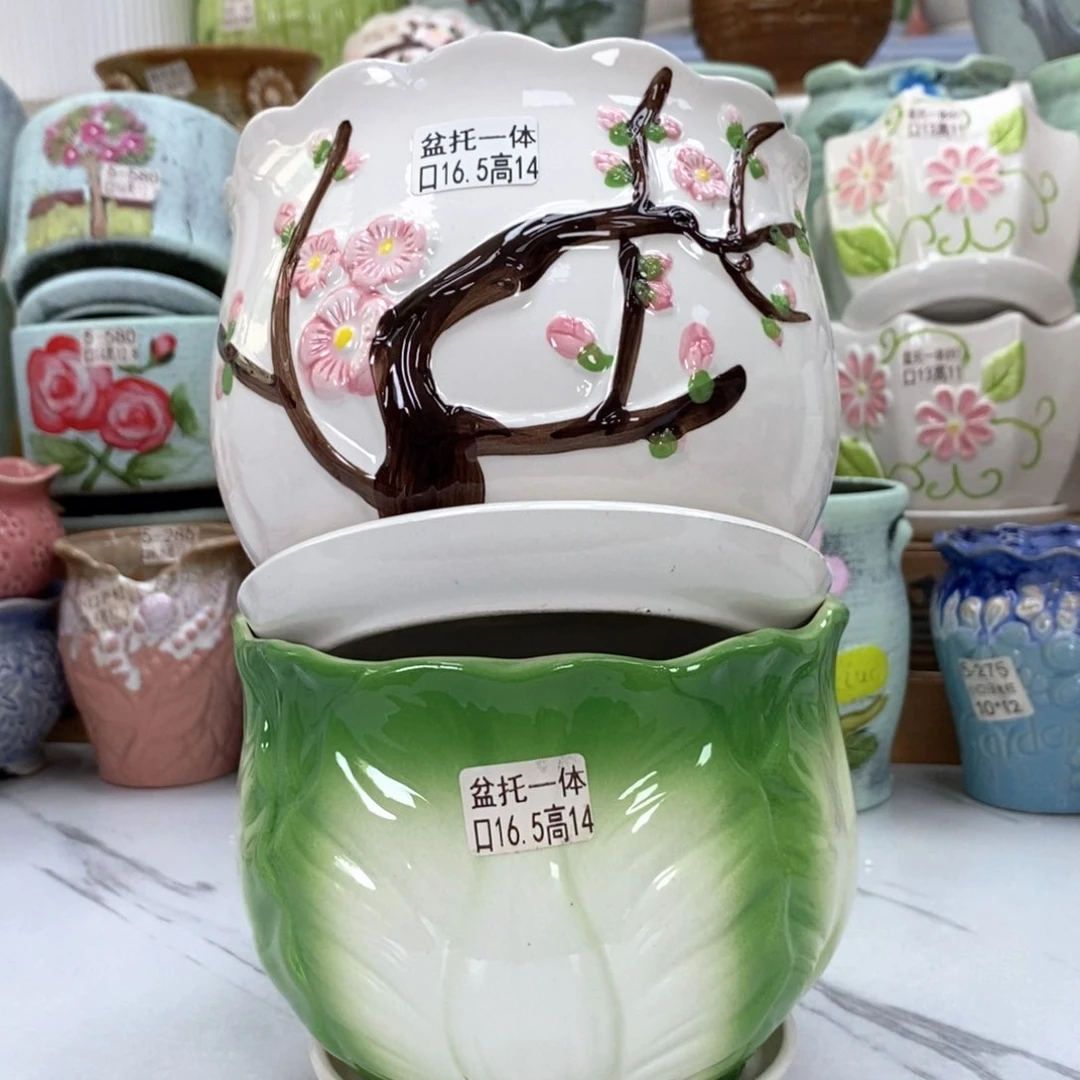 @夏西陶瓷花盆@@576827186