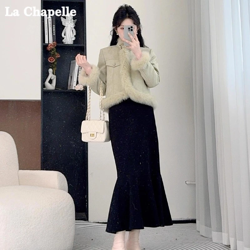 【纪朵妍】冬季新款1630今年流行百搭轻职风小香风清新系时尚套装