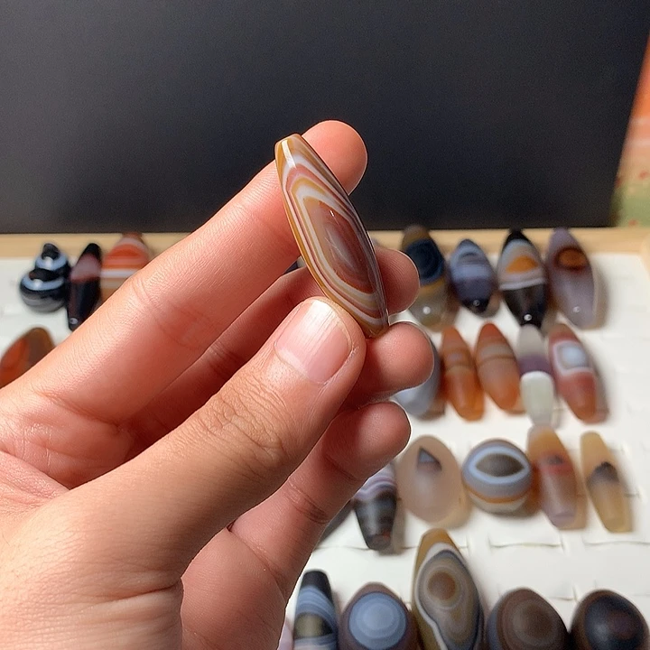 玛瑙/玉髓未镶嵌颈饰