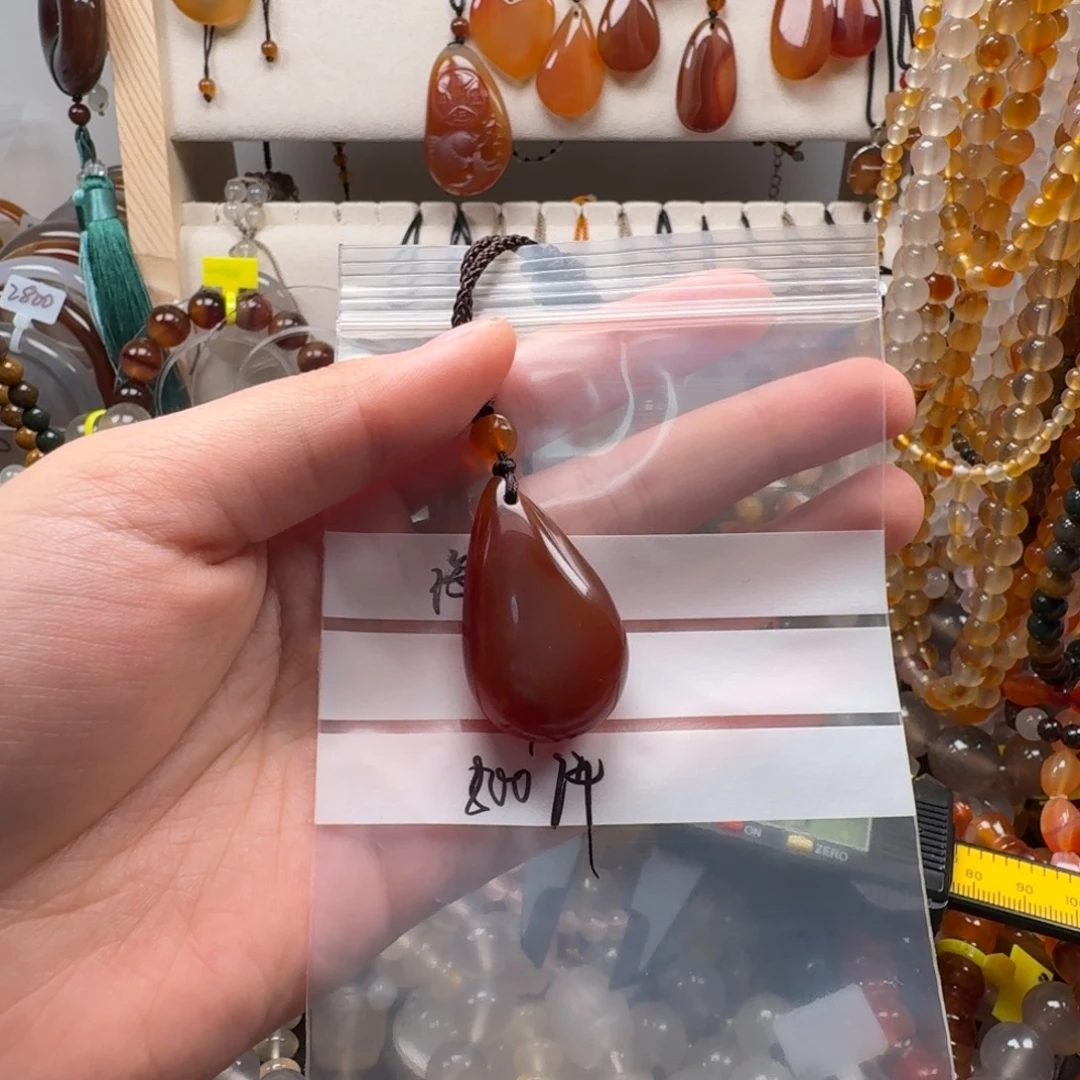 海***藻玛瑙/玉髓合金手链007