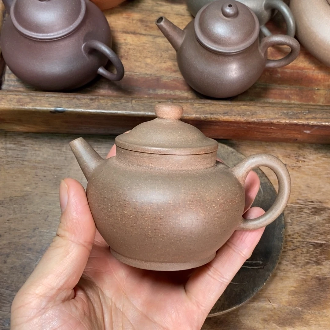 紫砂茶壶140cc全手工摹古
