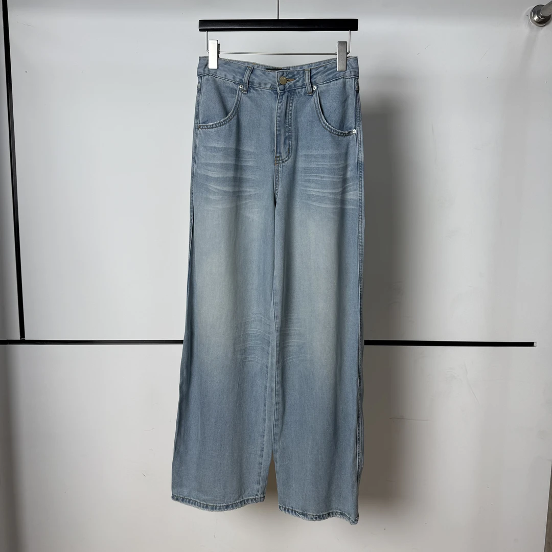 【ZHIXIAO】夏季新款：牛仔弯刀裤70638