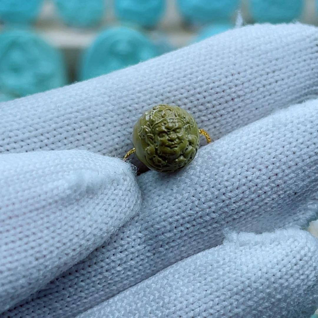 绿松石未镶嵌珠宝奇石配饰9.5