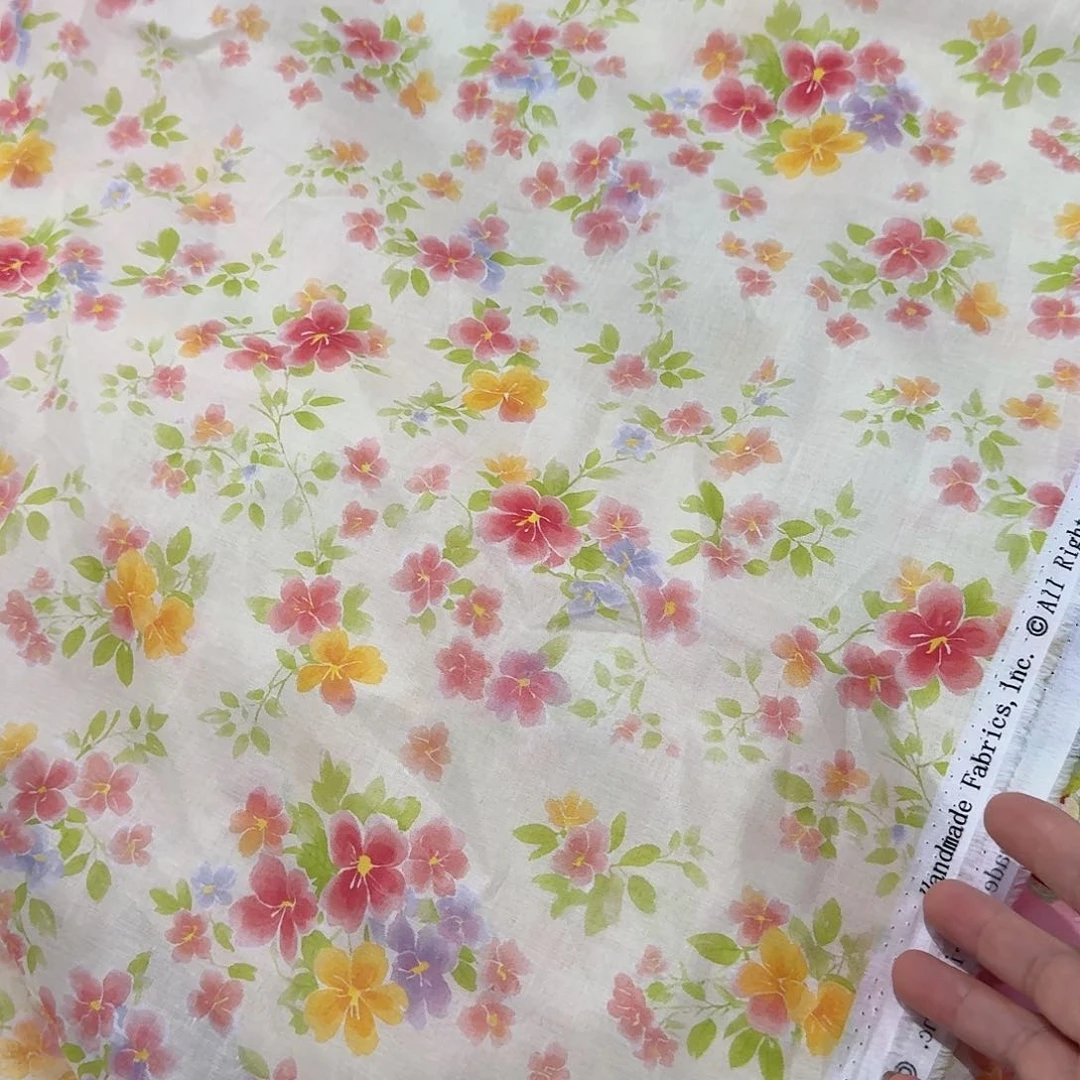 纯棉60支巴厘纱1米价X1.4米宽E区