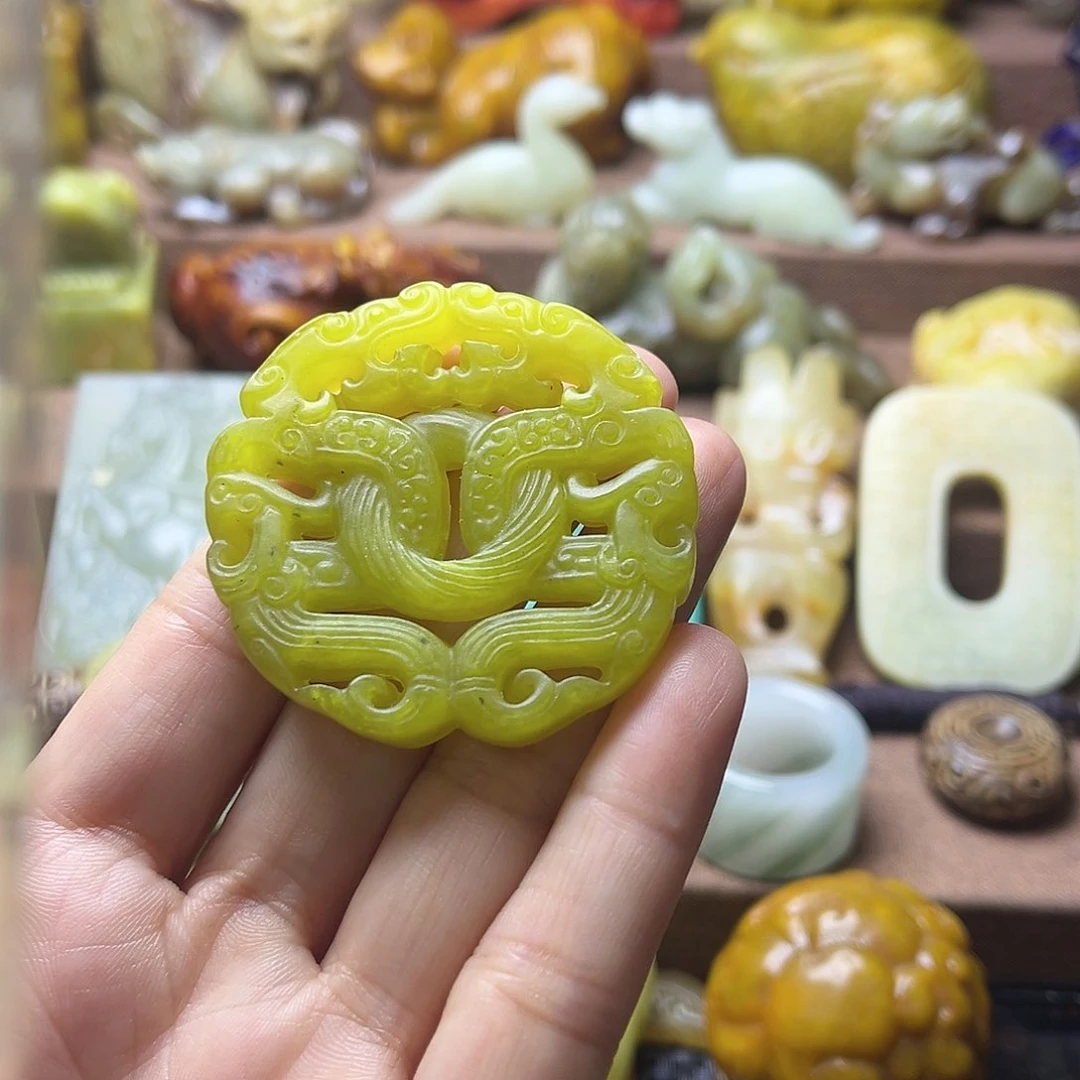 白玉菩提吊坠4。。