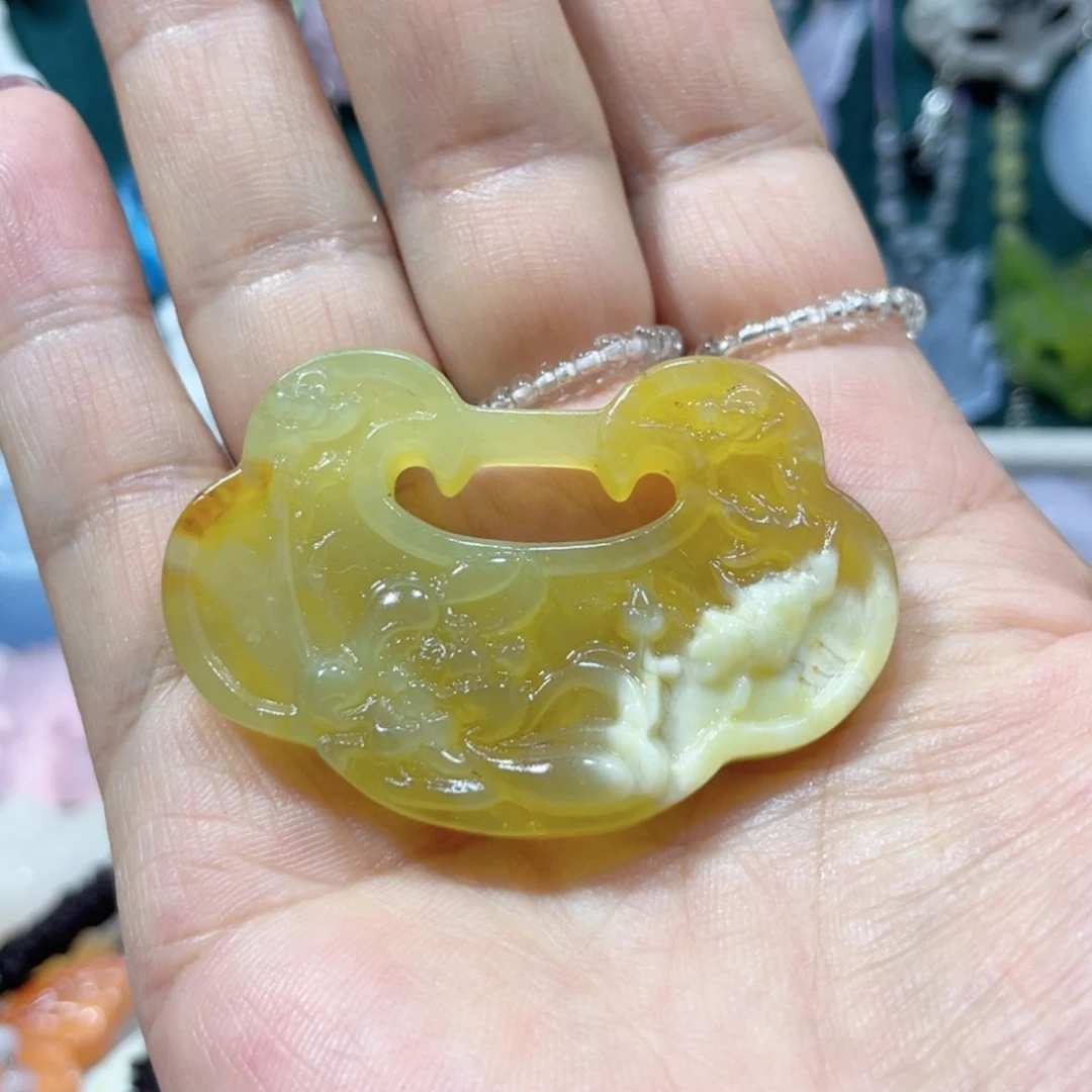 【闪购商品】未镶嵌岫玉颈饰5项链