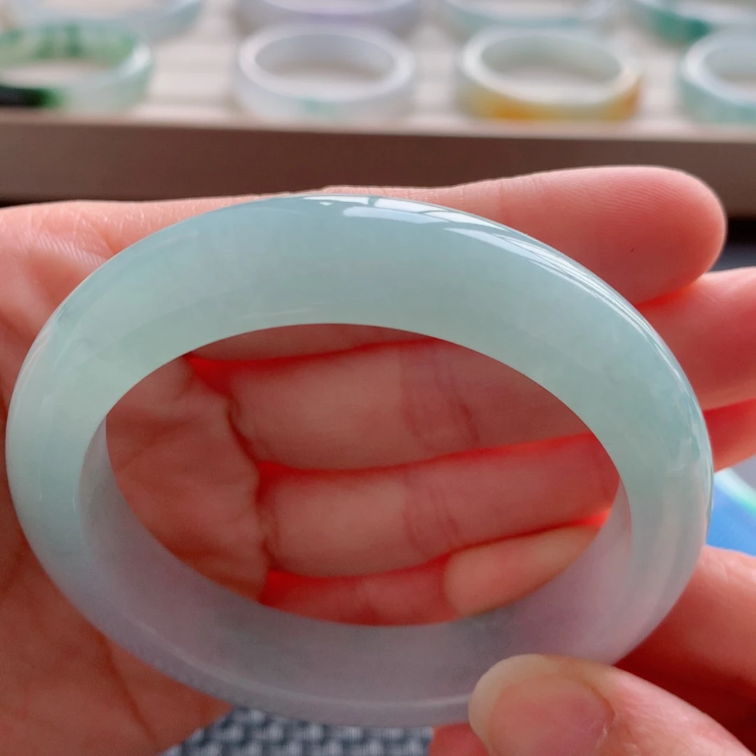 未镶嵌手镯翡翠7号-56.5