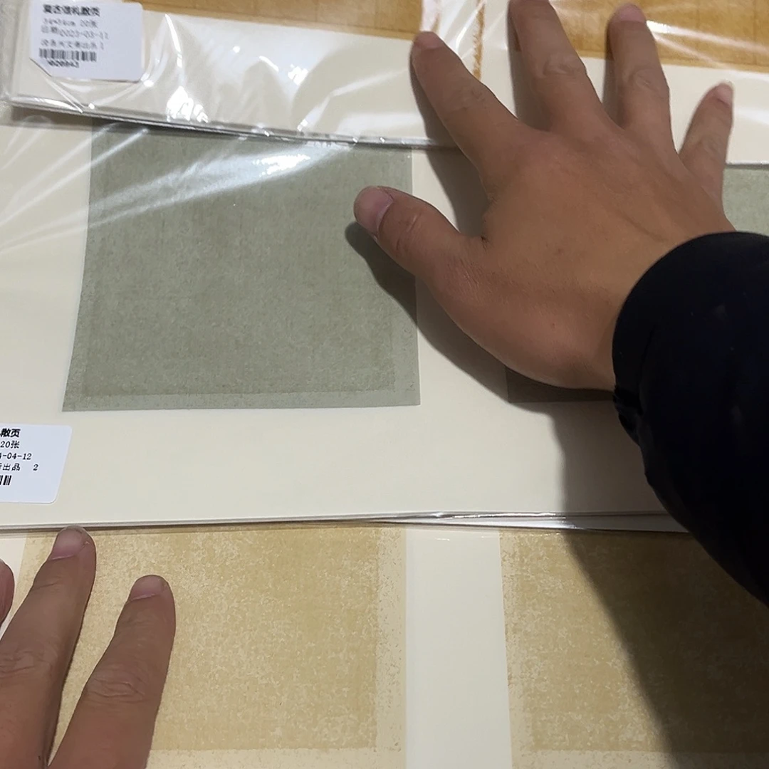 34*34cm手工纸 复古信笺散页2包40张