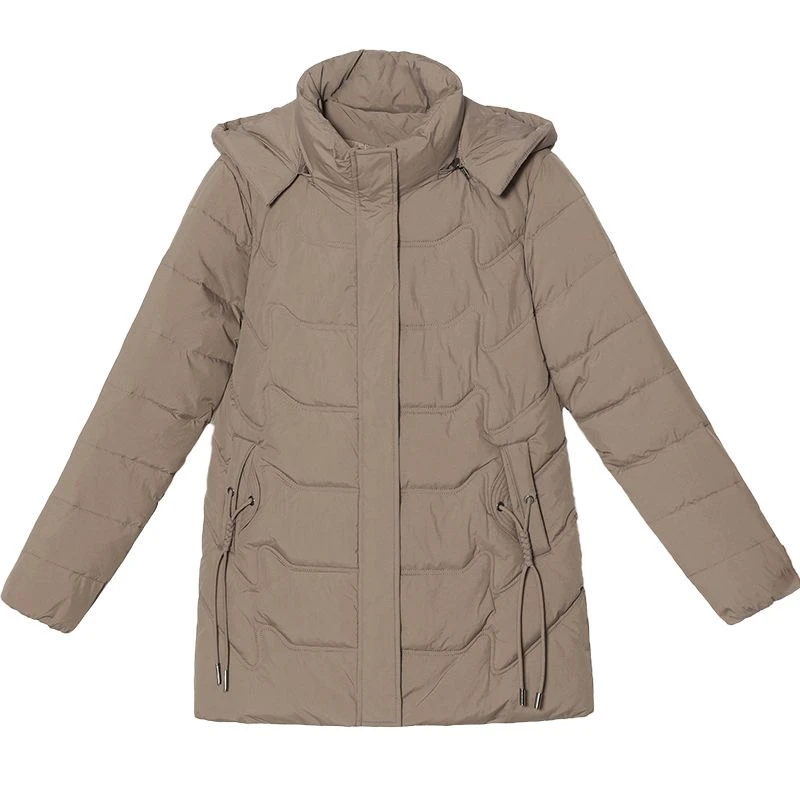 Y596秋冬季气质百搭大衣外套女