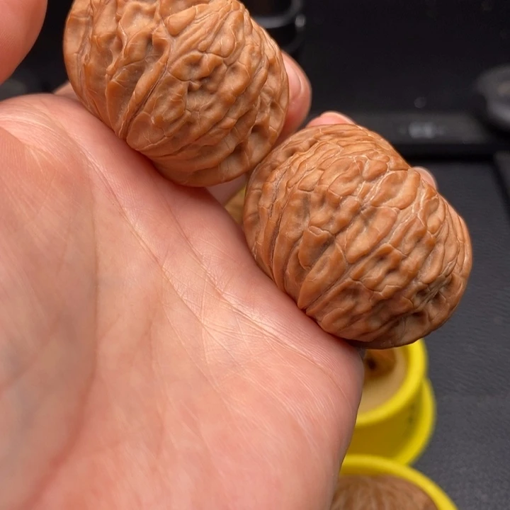 派***星吊坠文玩核桃磨盘40