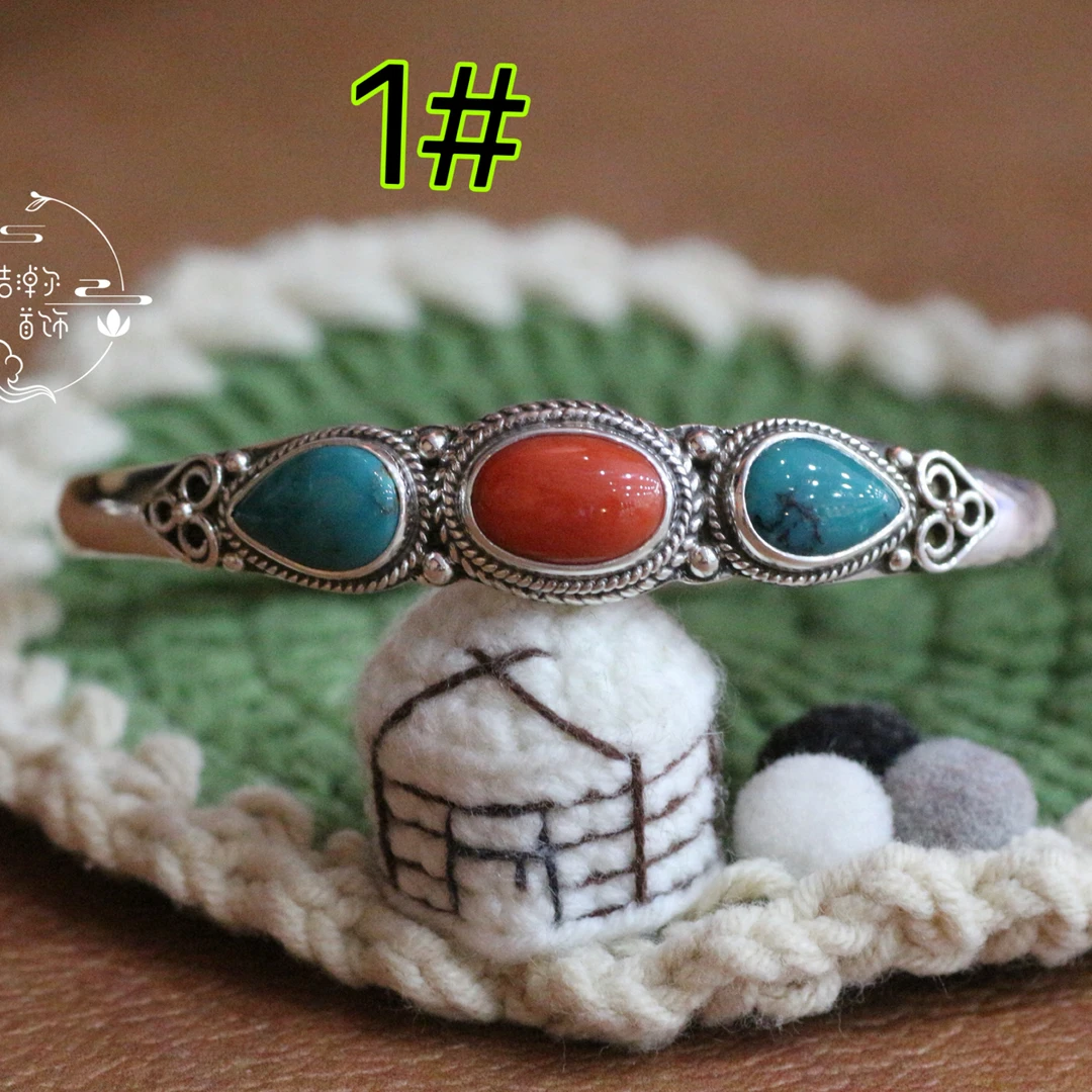 足银手镯 老旭日手工纯银手镯1880 1900 1800 1980 1960 2100