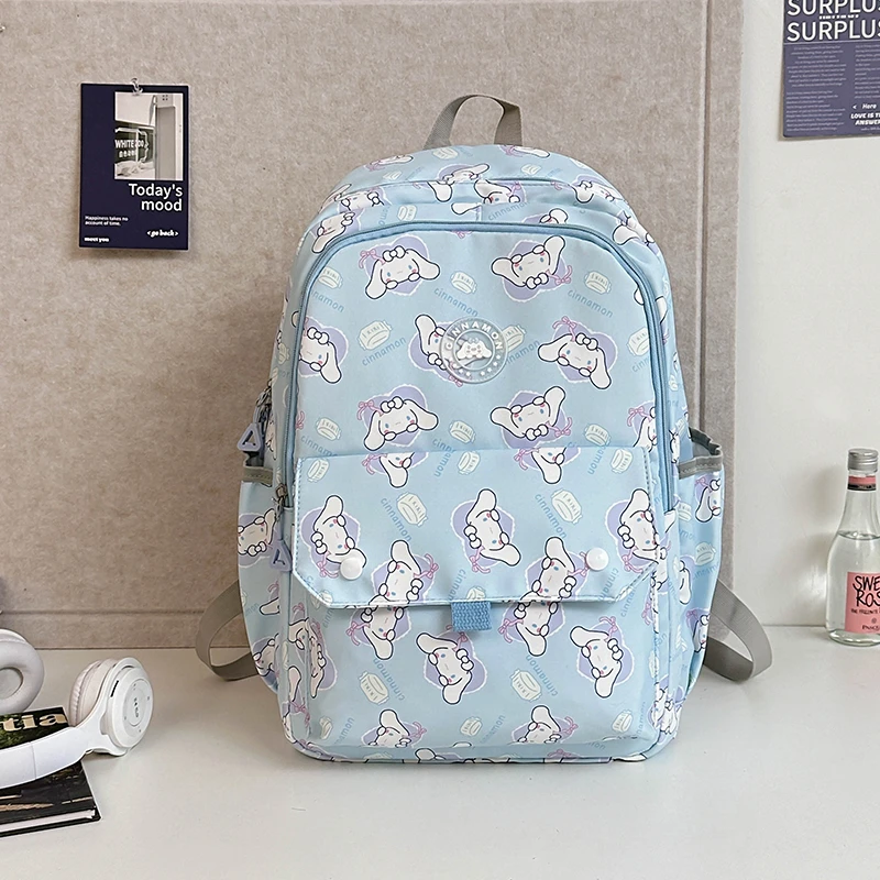 梓文书包女生大容量中学生背包可爱卡通小学生五六年级减负双肩包