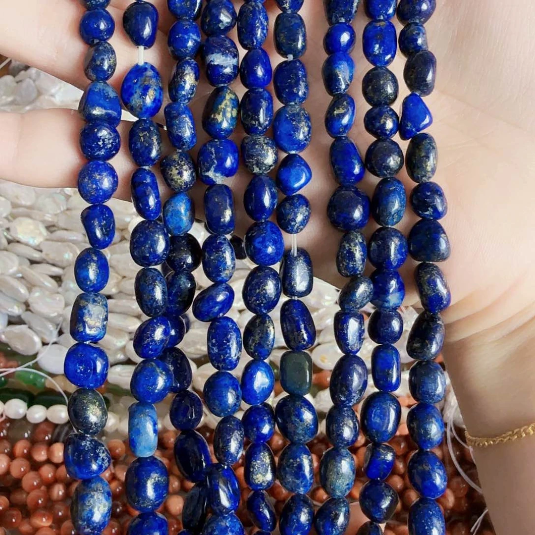 查罗石未镶嵌耳钉青金随行一条