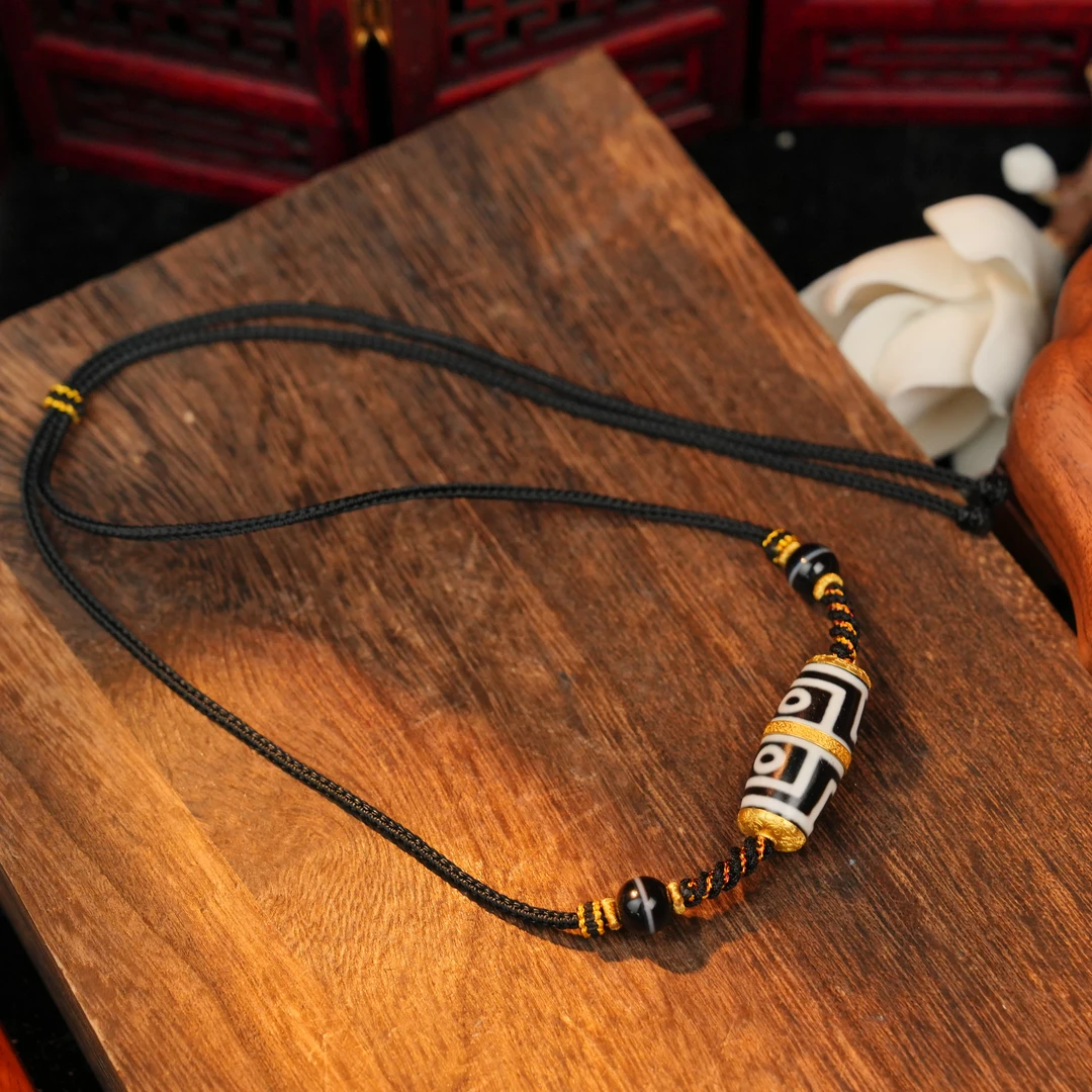 地门四Y珠珠玛瑙吊坠LXR0056