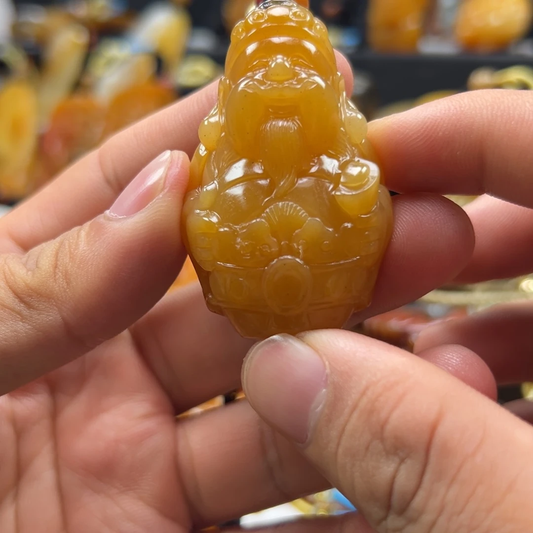 石英质玉（黄龙玉）未镶嵌多选发其一