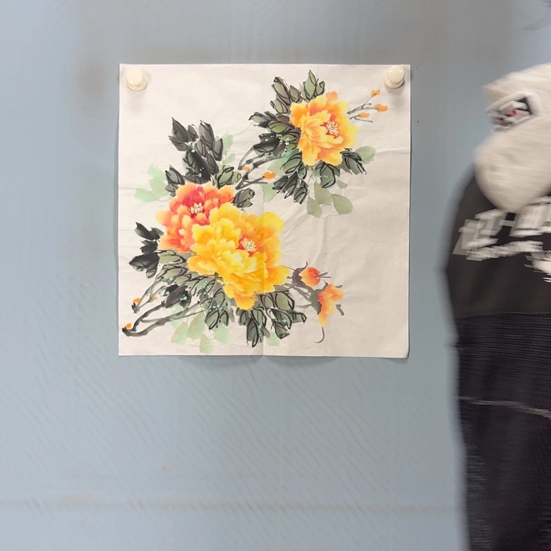 国画770 牡丹一如您的脸颊