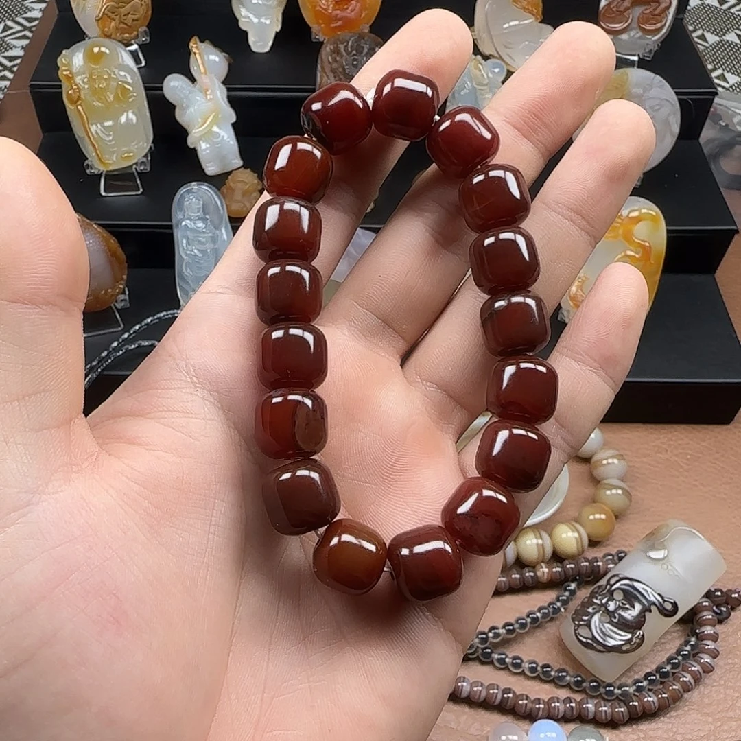 玛瑙/玉髓未镶嵌吊坠(不含链)