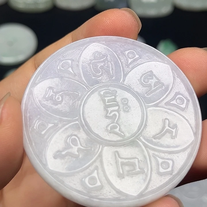 翡翠未镶嵌颈饰缅甸天然翡翠