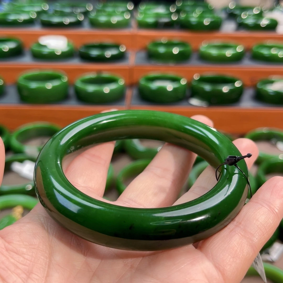 未镶嵌手镯和田玉（碧玉）61