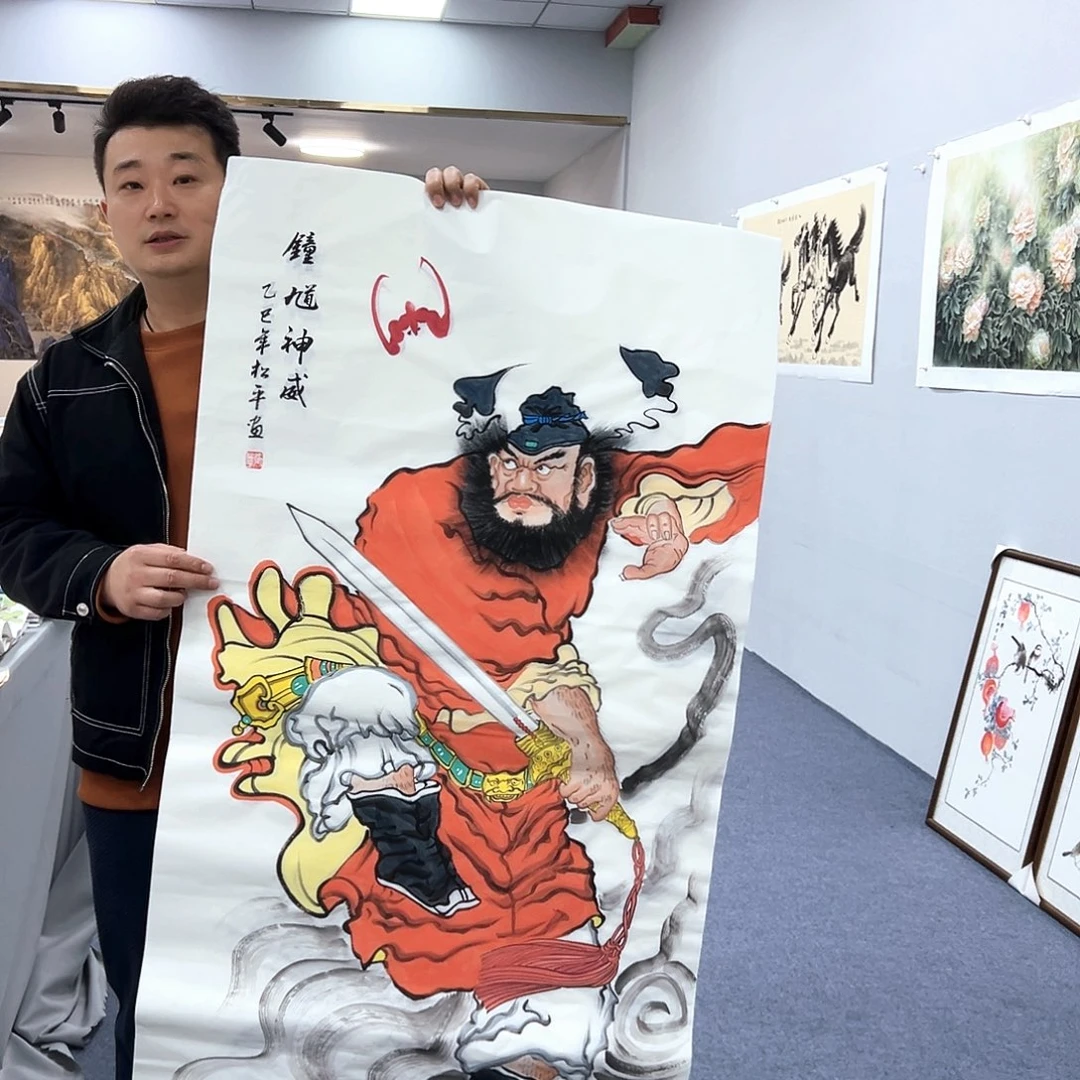国画国画作品宣纸纯手绘