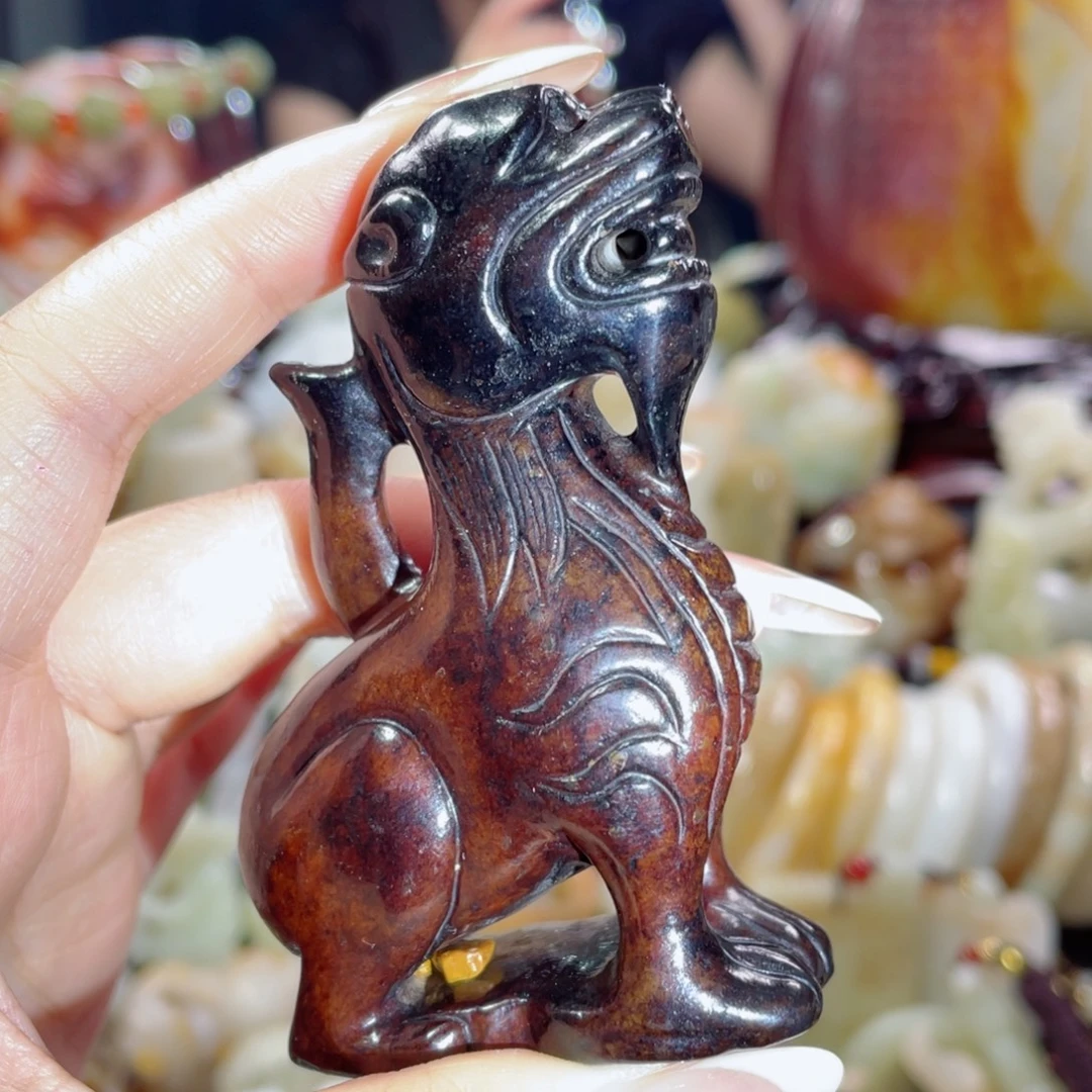 和田玉未镶嵌挂件53