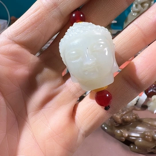 和田玉（糖玉）挂件未镶嵌