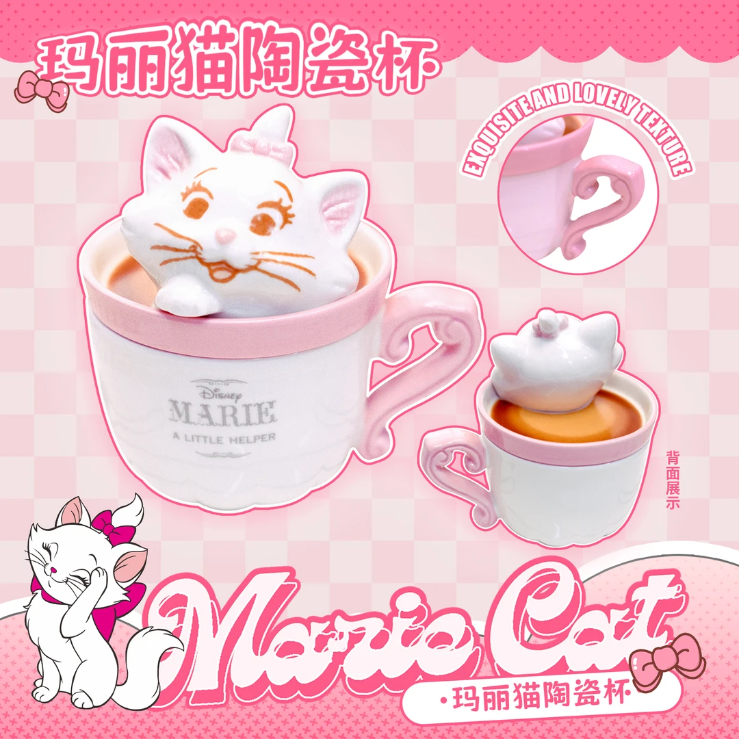 卡通动漫造型立体马克杯带盖陶瓷杯早餐牛奶杯咖啡杯随手水杯