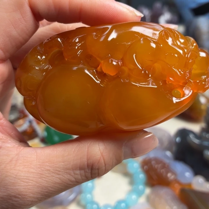 玛瑙/玉髓未镶嵌吊坠(不含链)