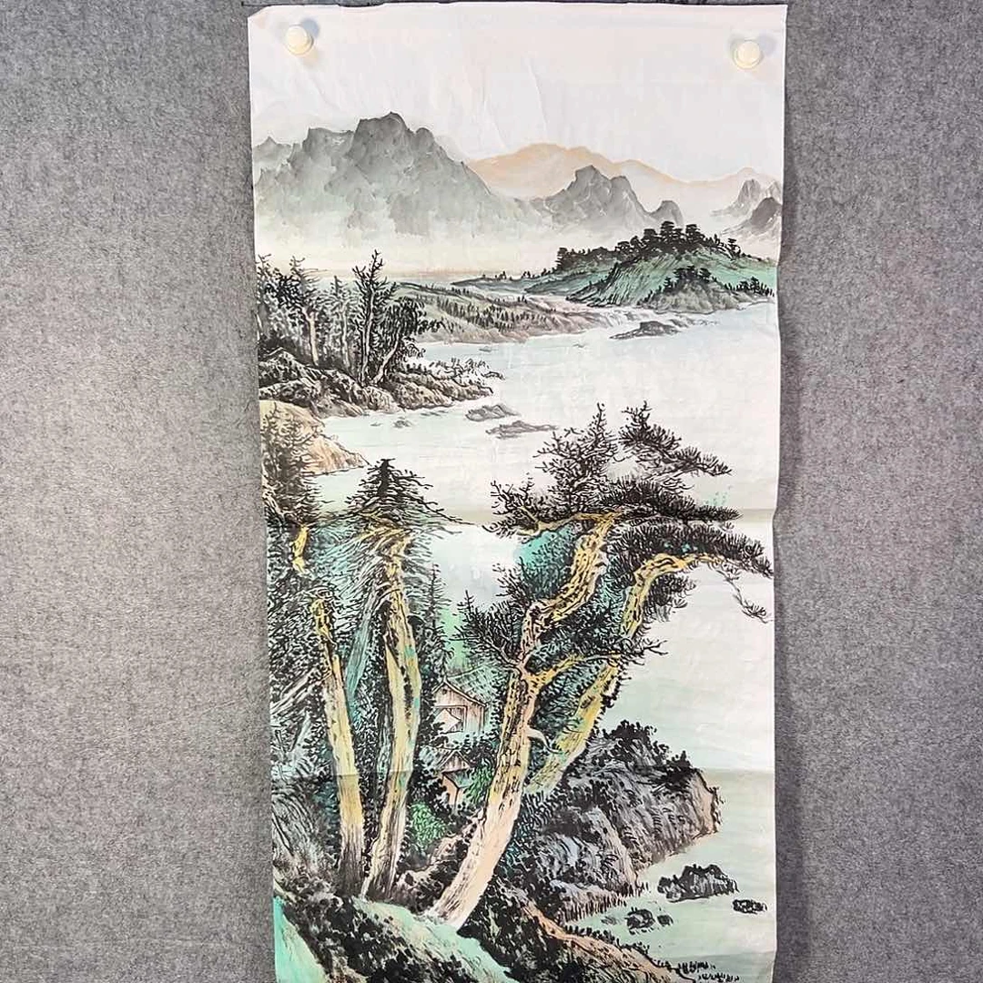 国画822 牡丹等植物生长于这里生长