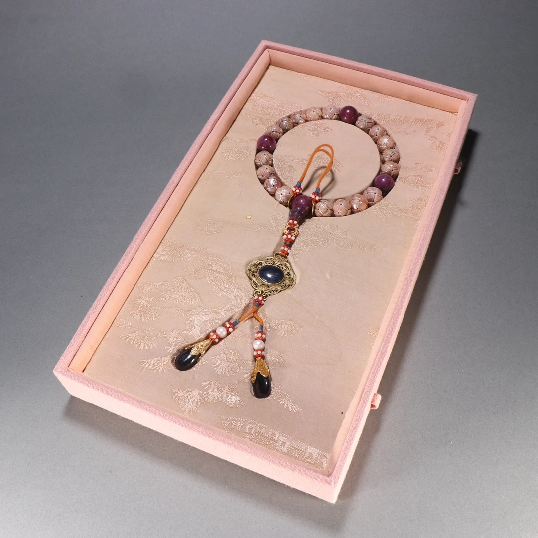 1112《承玺国际》创汇· 珍珠雕路路通十八子手持