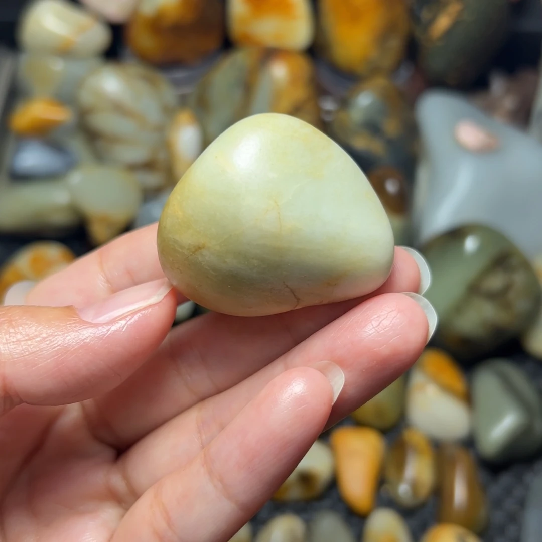 和田玉未镶嵌挂件10