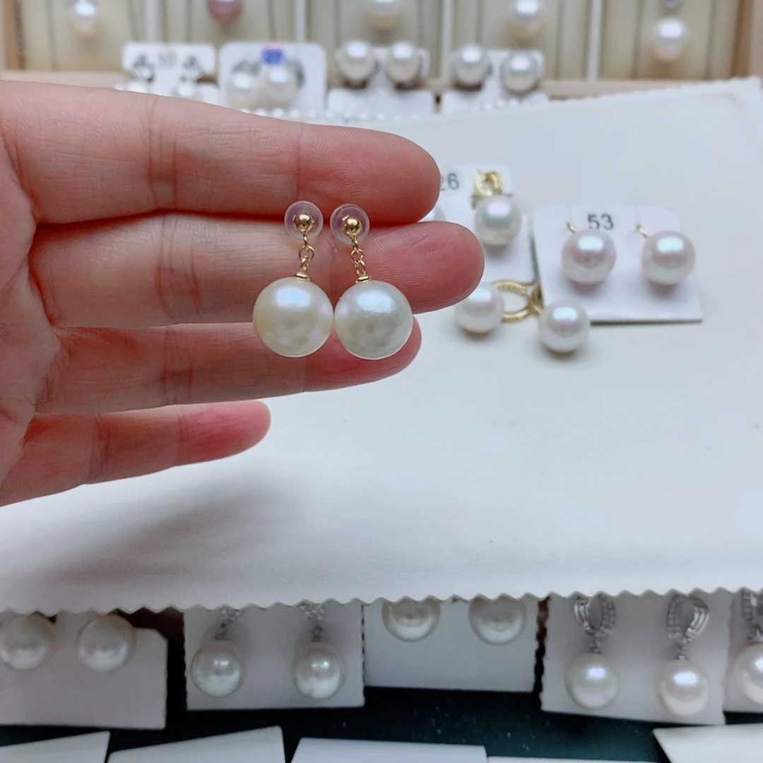 S***n颈饰银S925镶嵌淡水珍珠