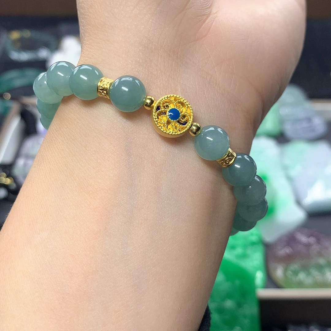 翡翠颈饰未镶嵌是