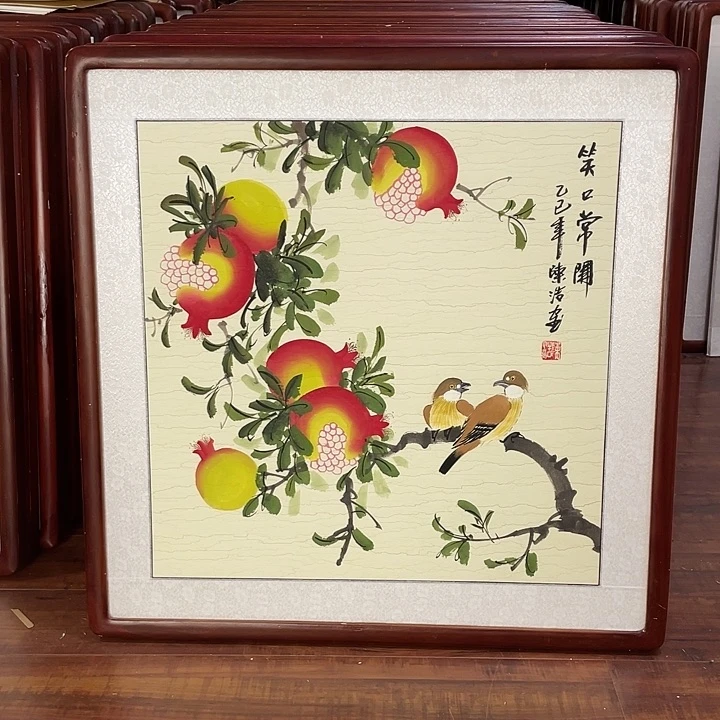 国画带框尺寸63*63厘米