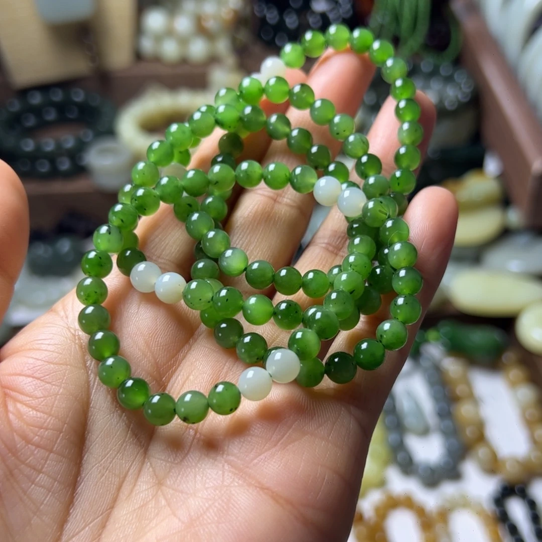 和田玉（糖玉）未镶嵌车挂