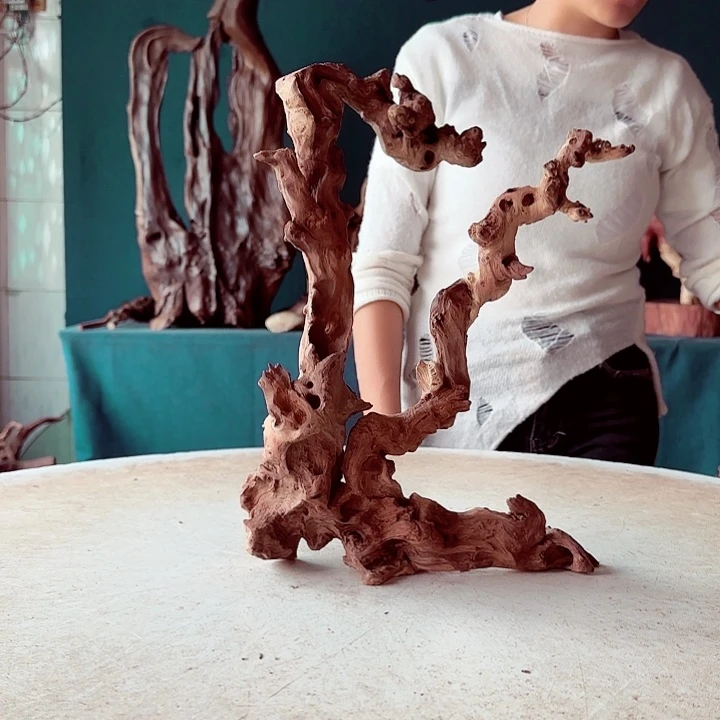 黑果木幸**哥778金丝红木羊蹄甲半成品