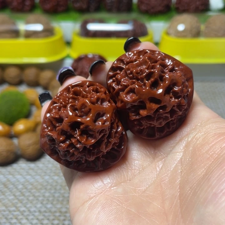 文玩核桃把件39帝王