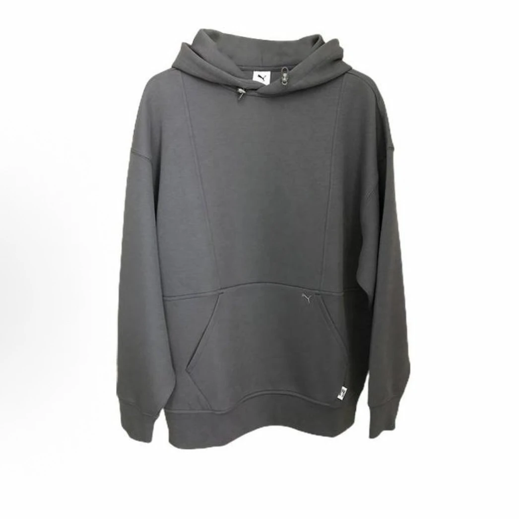 PUMA Mmq Hoodie 纯色针织套头连帽卫衣 男女同款 534673-15
