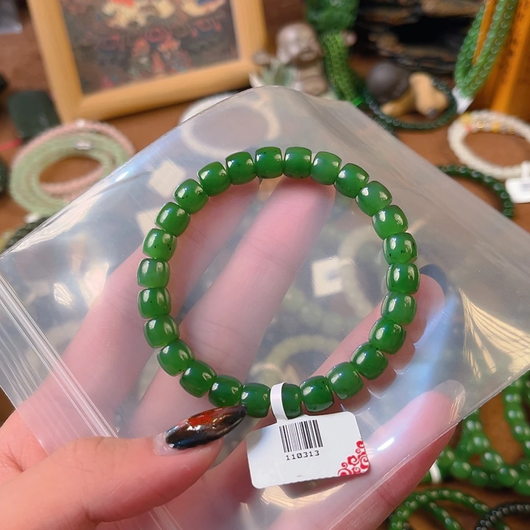 和田玉未镶嵌手串