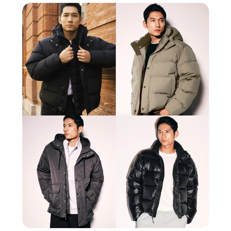 AF男装女装24款抗风抗水保暖羽绒服夹克外套