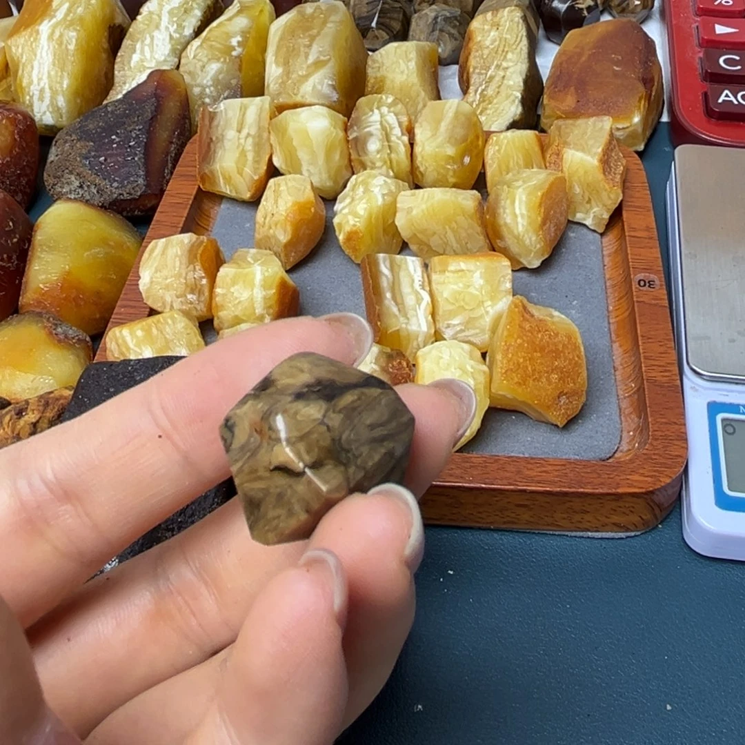 定制琥珀定制根珀圆珠