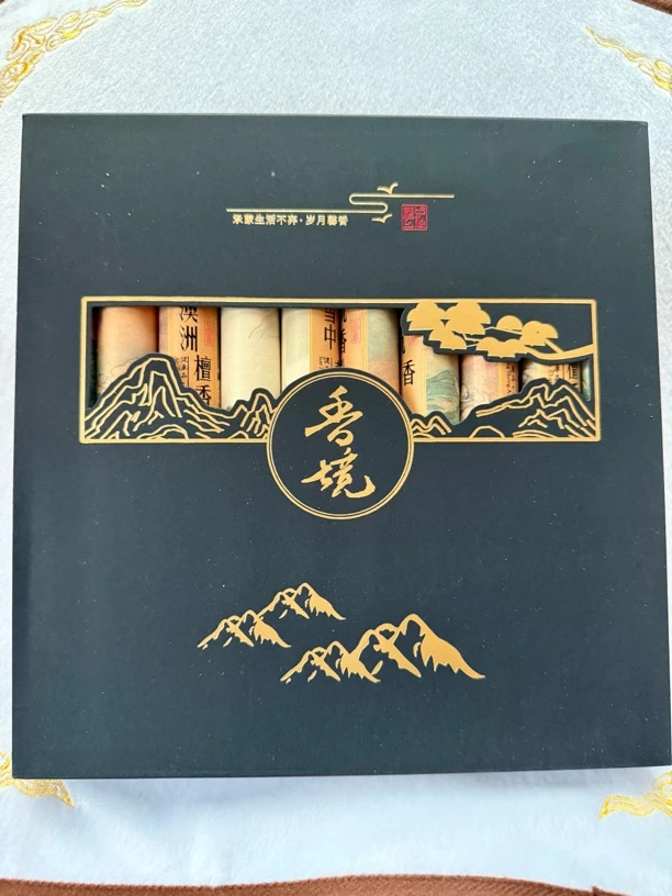 天然线香礼盒多种香薰净化空气熏香