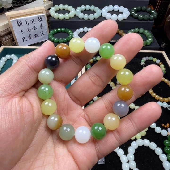 和田玉手串未镶嵌用****2