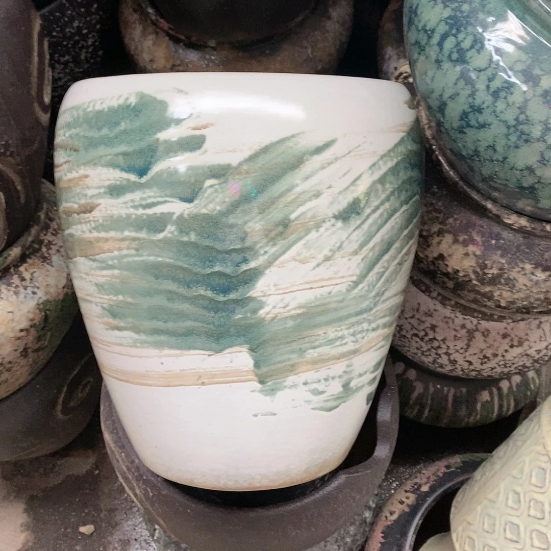 紫砂花盆瑕疵25/30…..