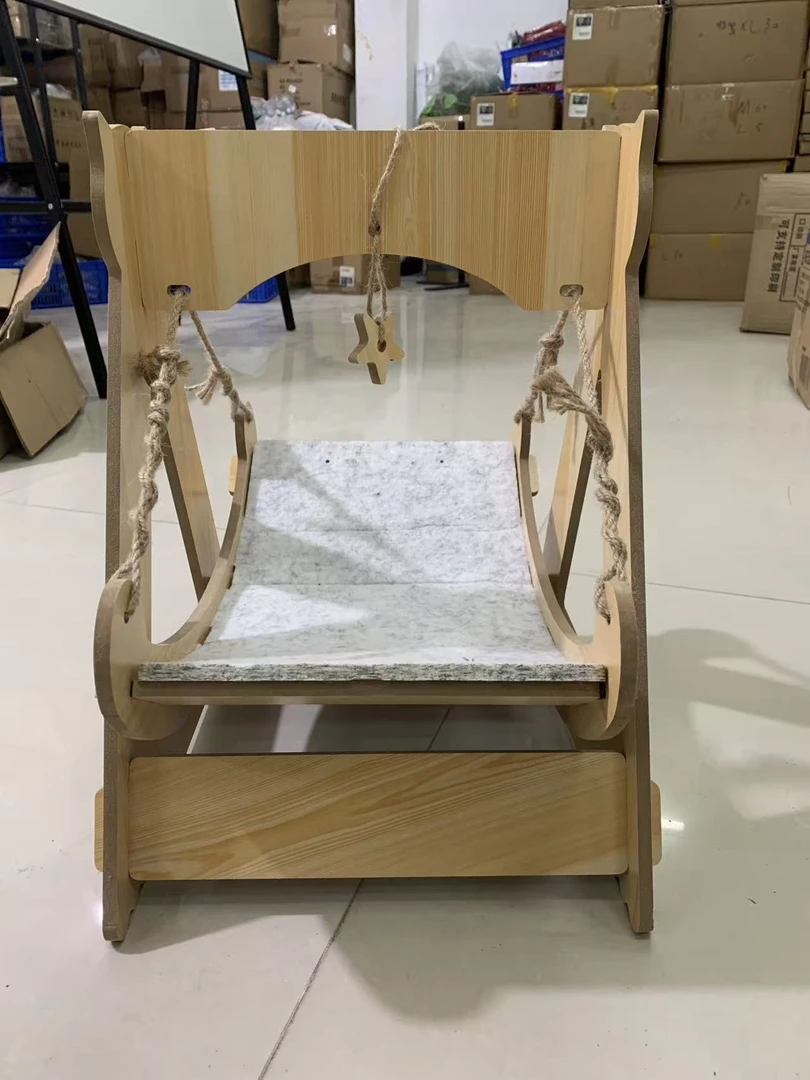 吊篮秋千实物猫吊篮