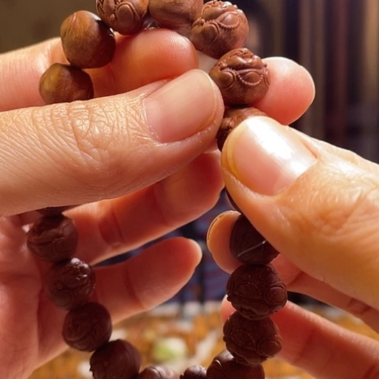 手串/手链橄榄核龙纹桃核